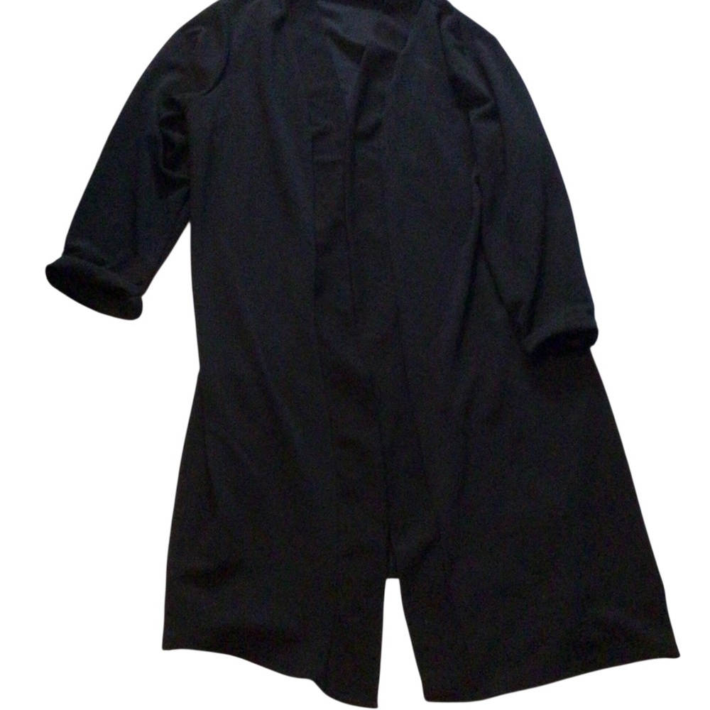 Boohoo Black Women's Duster Size 18 - Picture 3 of 3